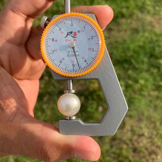 14.6mm Loose White South Sea Pearl Indonesia BoZorX FR-4