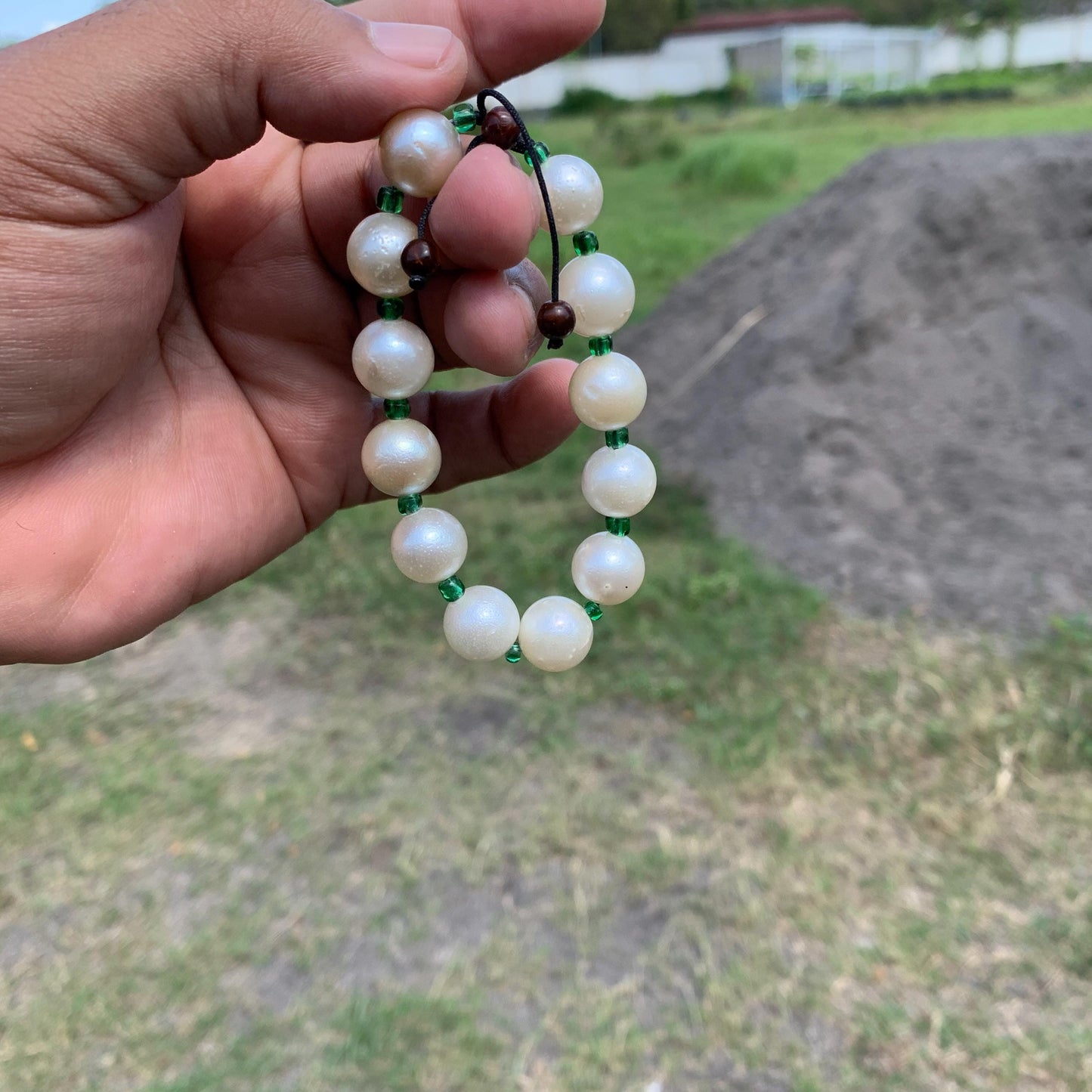 Real South Sea Pearl Bracelet 11-12.5mm Saltwater Pearl GR-19