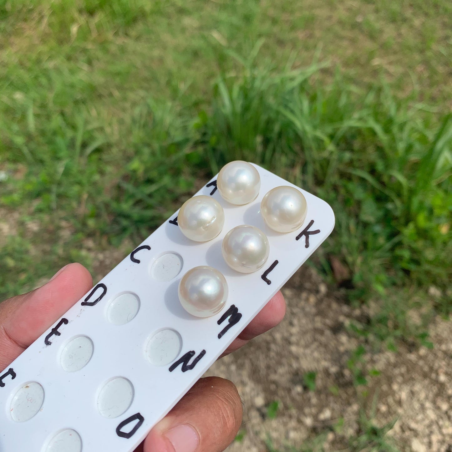 15.4-16.2mm Real south sea pearl saltwater pearl seawater pearl Pendant BoZorX HB-S