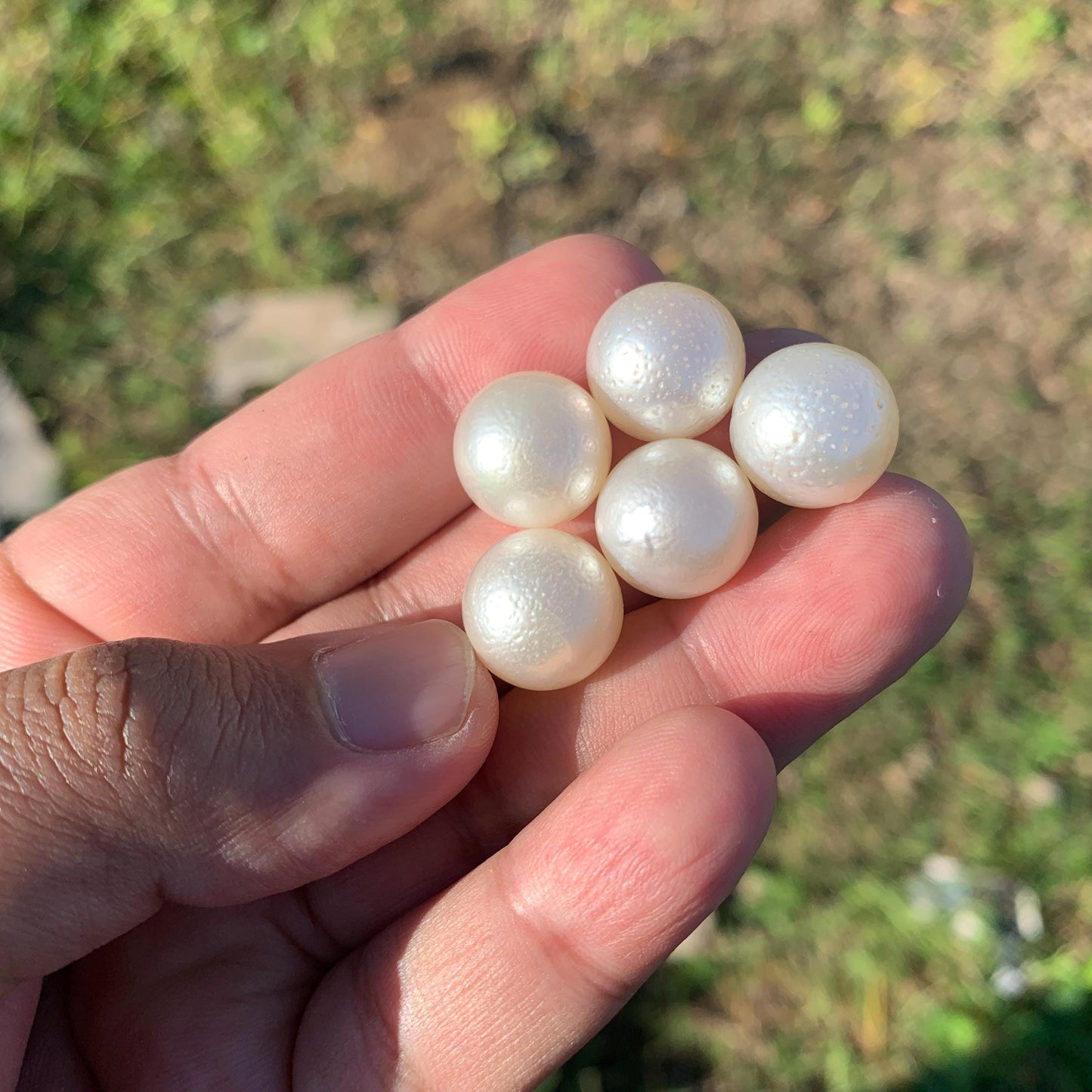 14mm Loose South Sea Pearl Beads Indonesian Seawater Pearls GR