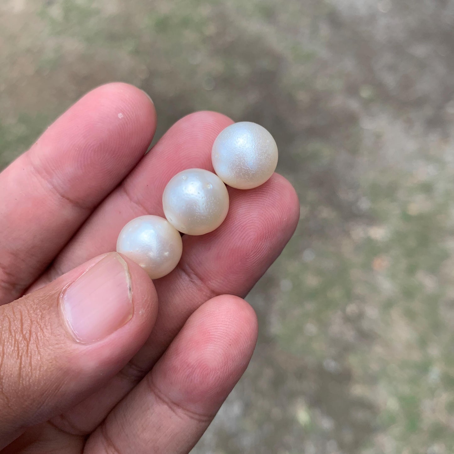 Indonesia Loose Seawater Pearl Special Edition Pearl Beads BoZorX Auct-F