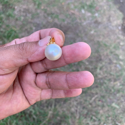 South Sea Pearl Pendant Large Saltwater Pearl,  14.8-15.5mm BSP-4