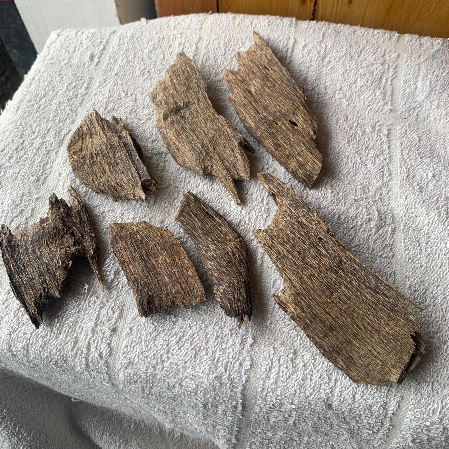 Agarwood Chips 沉香 Chénxiāng Oud Incense Oudh Xiāng Kyara Kynam Aloeswood Kinam 奇楠 qí nán 沈香 Jinkō Englewood 50 Grams العود Small Chips C3
