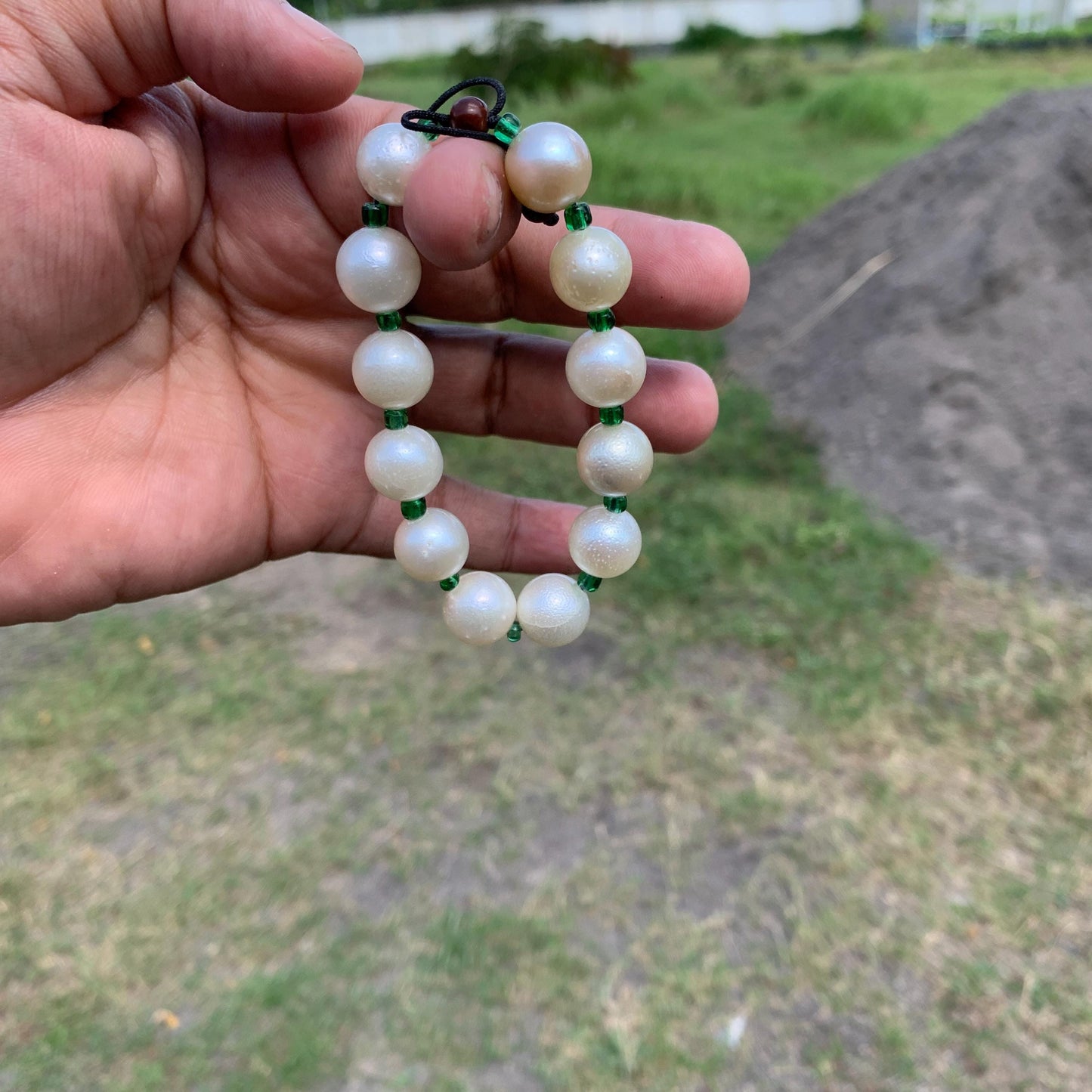 Real South Sea Pearl Bracelet 11-12.5mm Saltwater Pearl GR-19