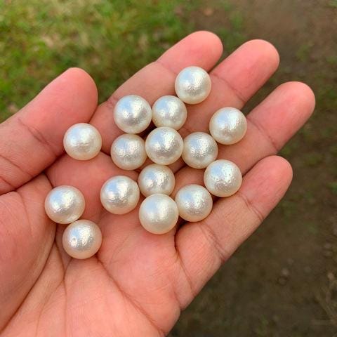 13-13.4mm Indonesia Loose South Sea Pearl Seawater Pearl Beads Special edition Pearl BoZorX BL-1