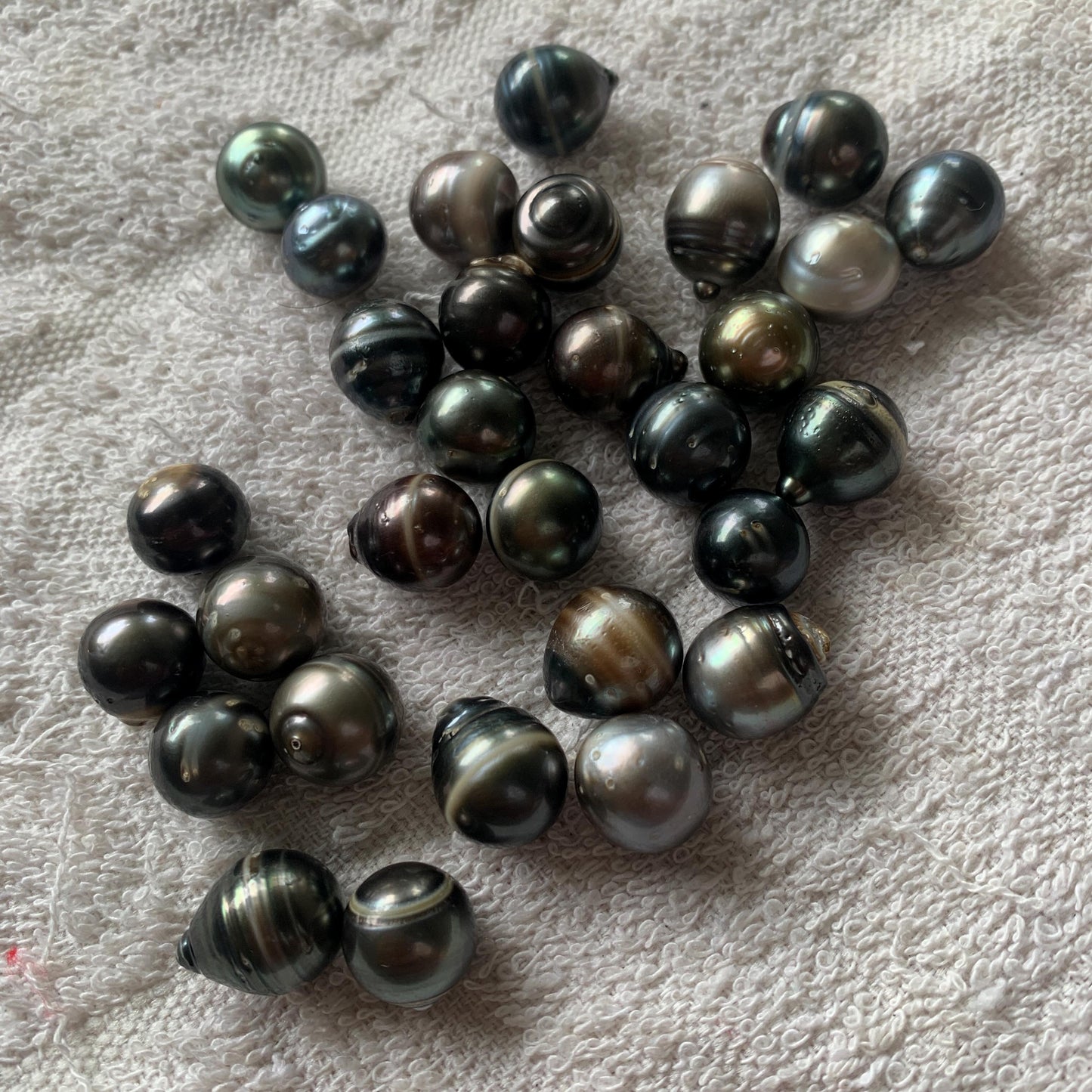 13mm Loose Seawater Tahitian Pearl Baroque Tahitian Pearl Beads BoZorX BT-12-1