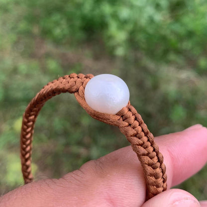 Handmade Bracelet With Indonesia South Sea Pearl BoZorX Size 11.5mm R-12