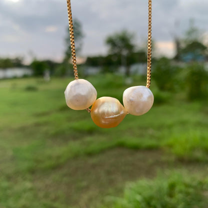 Real South Sea Pearl Pendant Necklace Saltwater Pearl Jewelry 833B NO.C