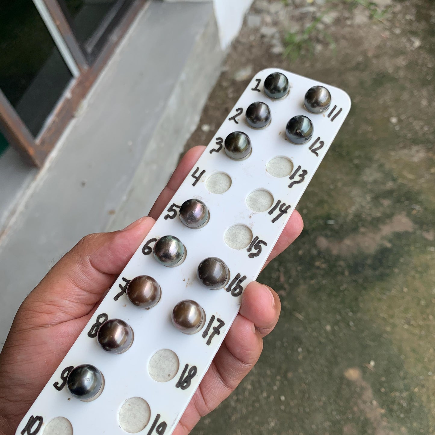 12mm Loose Seawater Tahitian Pearl Tahitian Edition Pearl Beads BoZorX BT-4