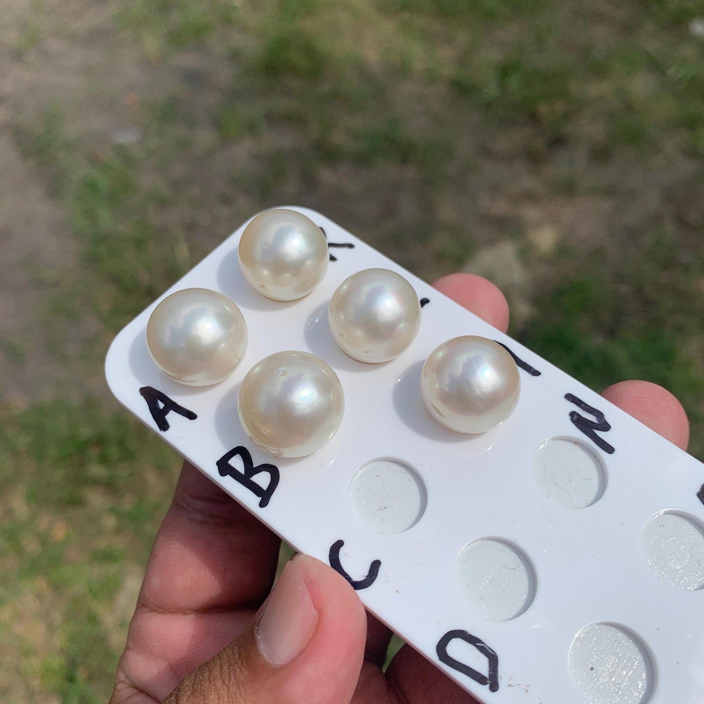 15.4-16.2mm Real south sea pearl saltwater pearl seawater pearl Pendant BoZorX HB-S