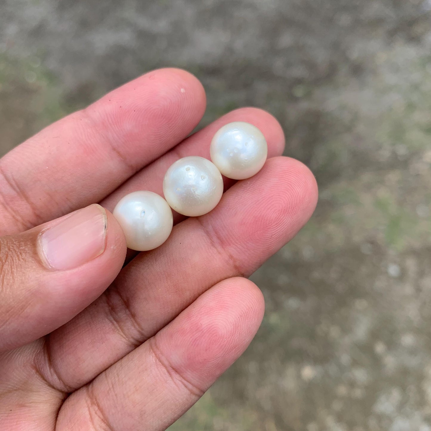 Indonesia Loose Seawater Pearl Special Edition Pearl Beads BoZorX Auct-B