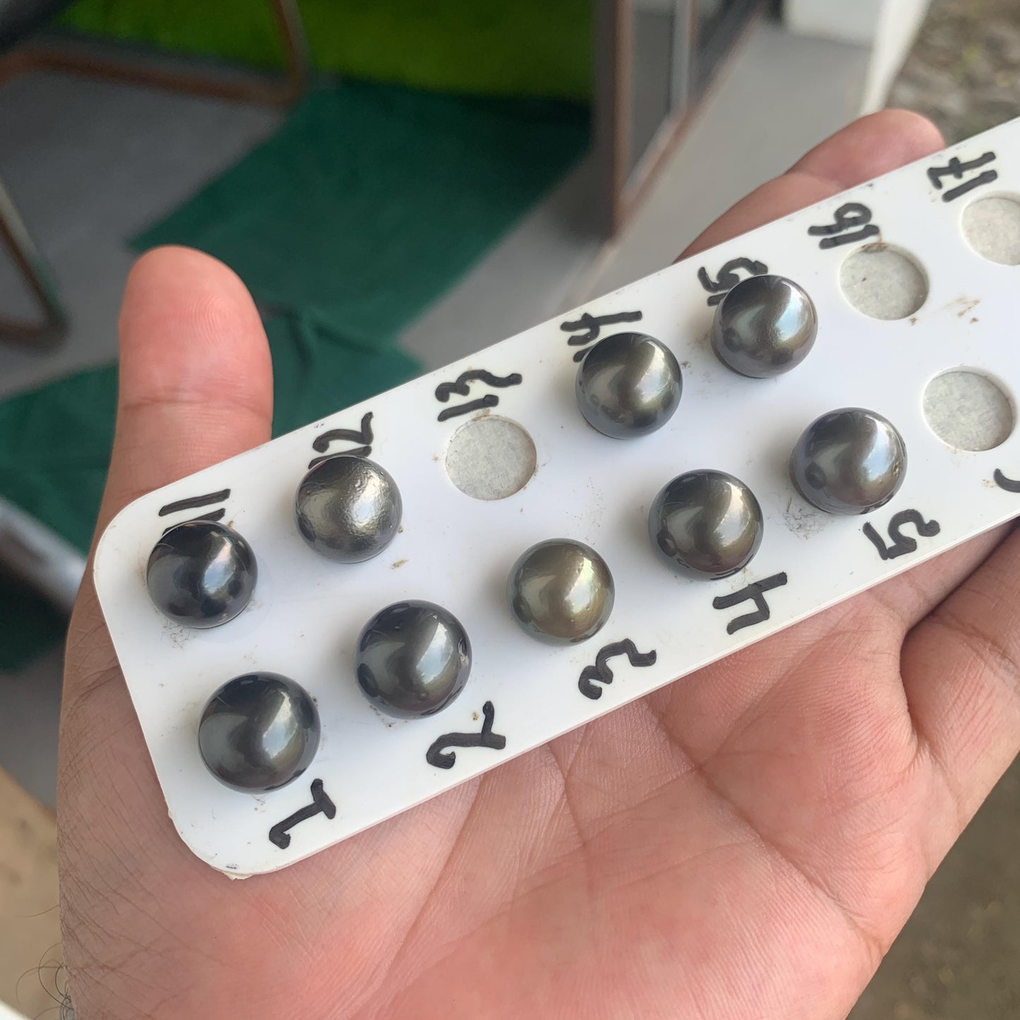 13mm Loose Seawater Tahitian Pearl Tahitian Edition Pearl Beads BoZorX BT-5