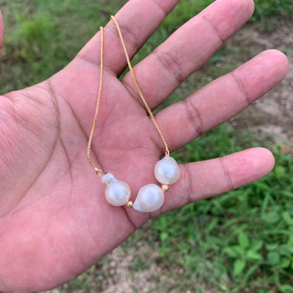 South Sea Pearl Bracelet Indonesian Saltwater Pearl Jewelry B-1