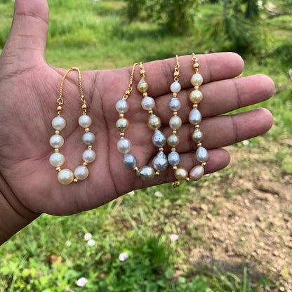 Real South Sea Pearl Bracelet Seawater Saltwater Pearl, BoZorX D-4