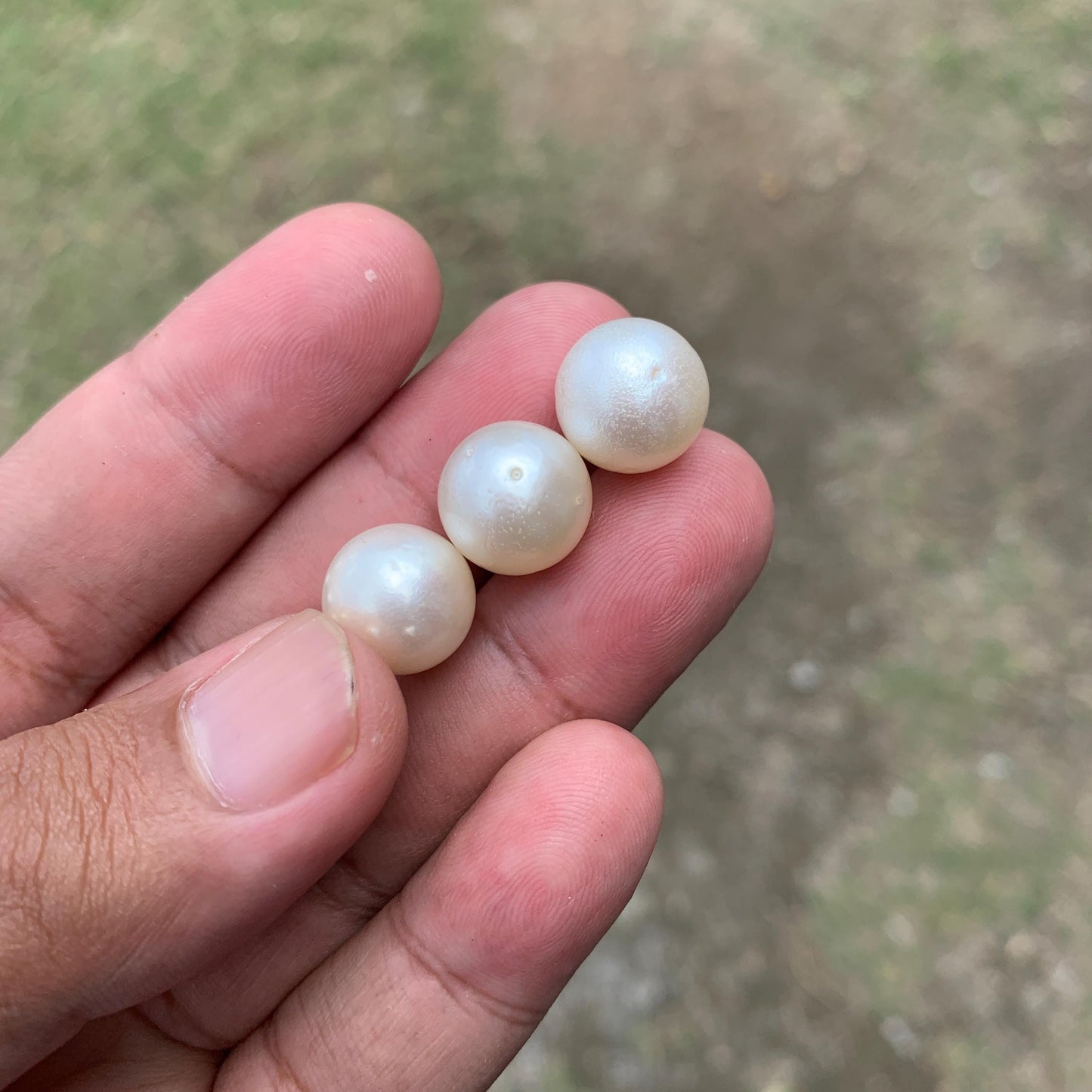 Indonesia Loose Seawater Pearl Special Edition Pearl Beads BoZorX Auct-F