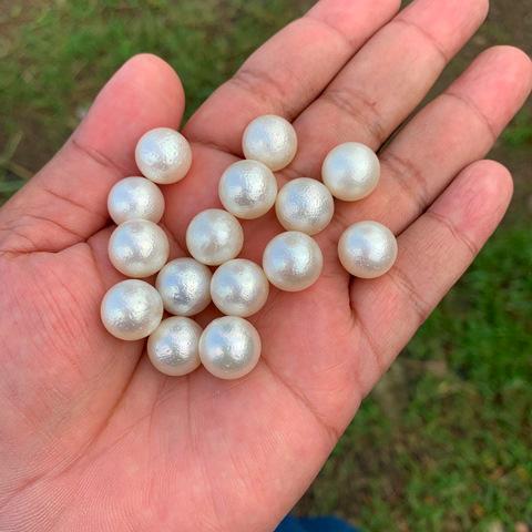 13-13.4mm Indonesia Loose South Sea Pearl Seawater Pearl Beads Special edition Pearl BoZorX BL-1