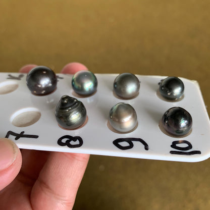 Loose Black Saltwater Pearl Black Seawater Pearl Tahitian Baroque Pearl Tahitian Pearl Beads BoZorX Black Pearl (Baru)