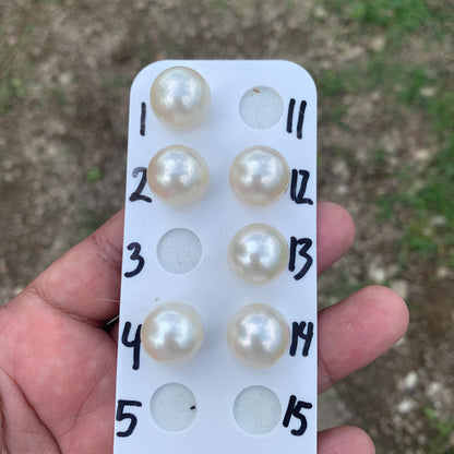 15.1-15.8mm Loose Indonesia White Sea Pearl White South Sea Pearl BoZorX HB-R