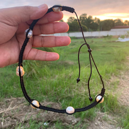 Indonesia South Sea Pearl seawater pearl Choker Necklace Pearl Size 12.5-13.5mm BoZorX CK-2