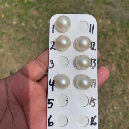 15.1-15.8mm Loose Indonesia White Sea Pearl White South Sea Pearl BoZorX HB-R