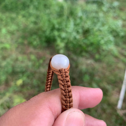 Handmade Bracelet With Indonesia South Sea Pearl BoZorX Size 11.5mm R-12