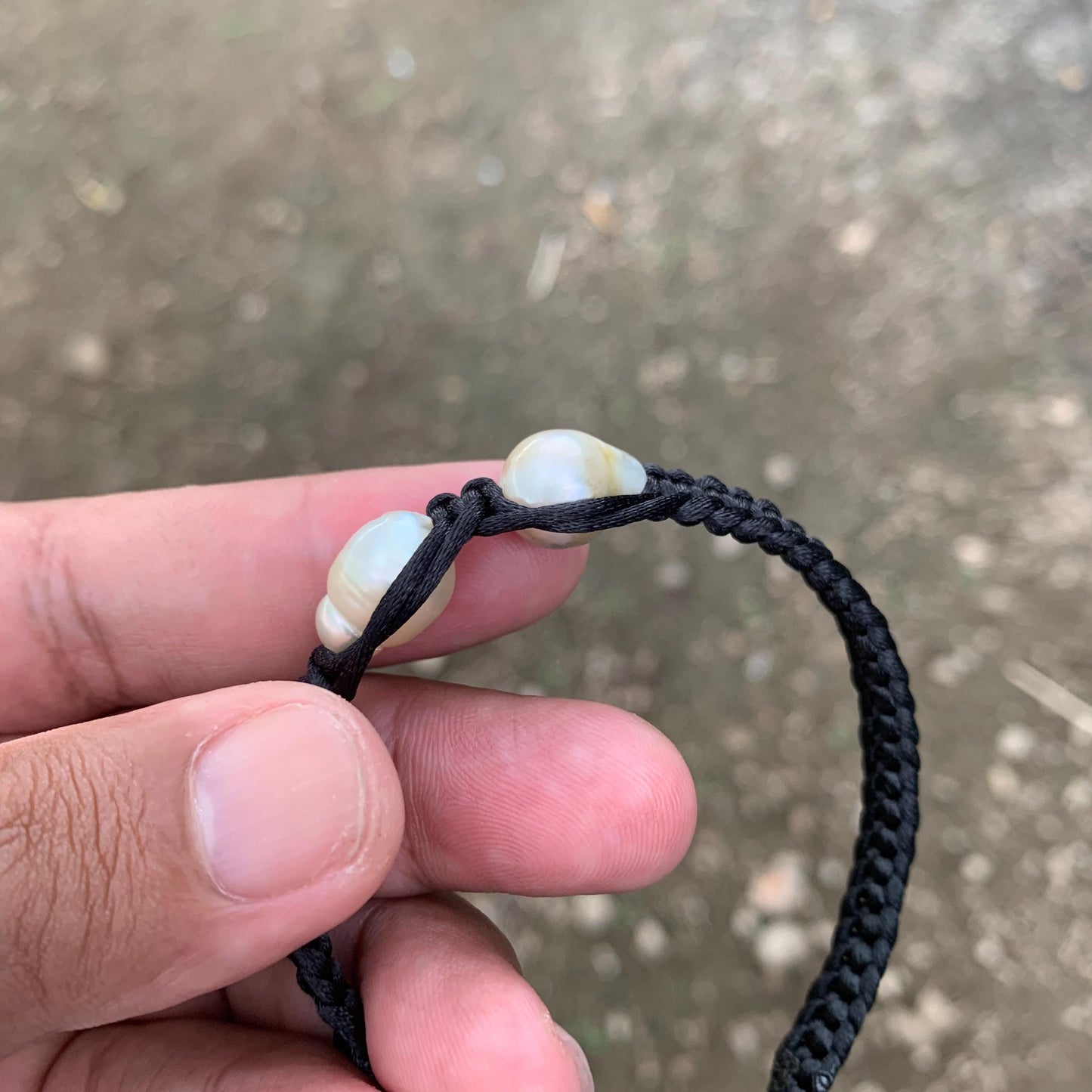 Handmade Bracelet With Indonesia South Sea Pearl BoZorX Pearl Size 10mm R-18