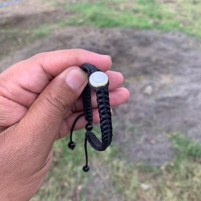 Handmade Bracelet With Indonesia South Sea Pearl BoZorX Size 10.5mm R-10