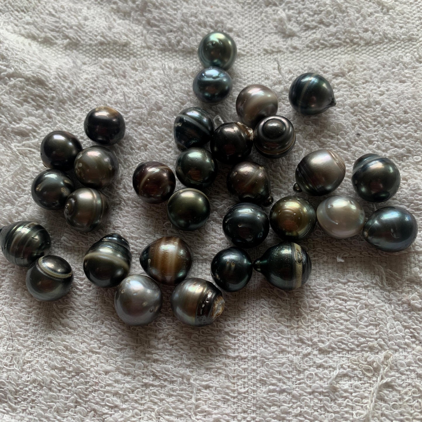 13mm Loose Seawater Tahitian Pearl Baroque Tahitian Pearl Beads BoZorX BT-12-2