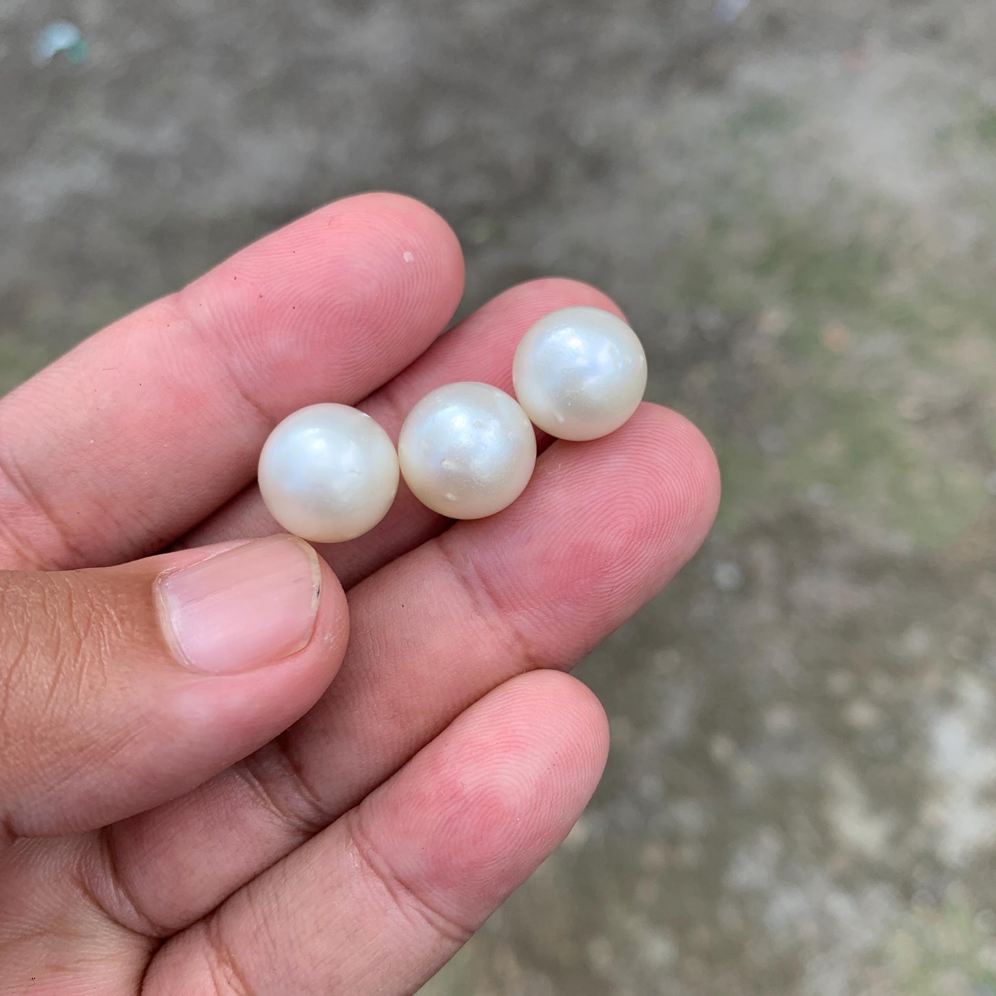 Indonesia Loose Seawater Pearl Special Edition Pearl Beads BoZorX Auct-B