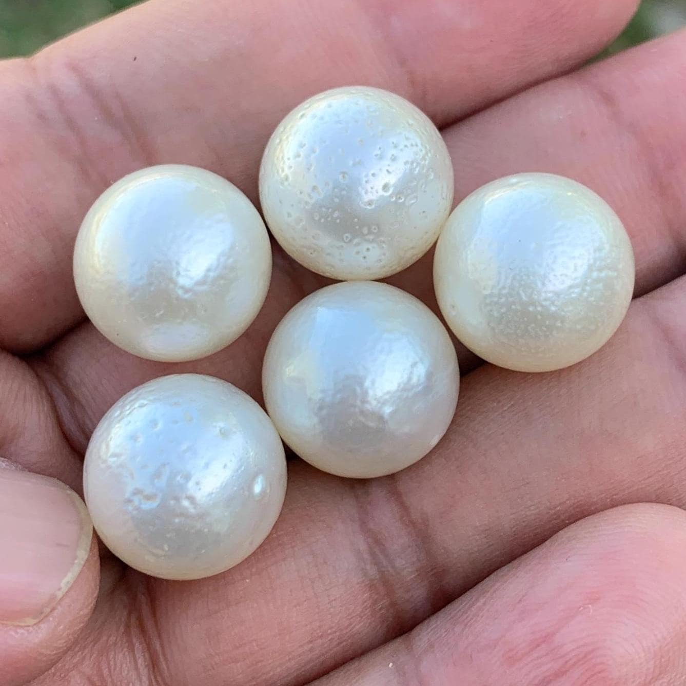 14mm Loose South Sea Pearl Beads Indonesian Seawater Pearls GR