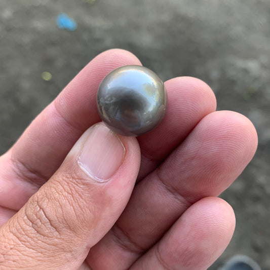 17.4mm Loose Seawater Pearl Tahitian Edition Pearl Beads BoZorX BT-1