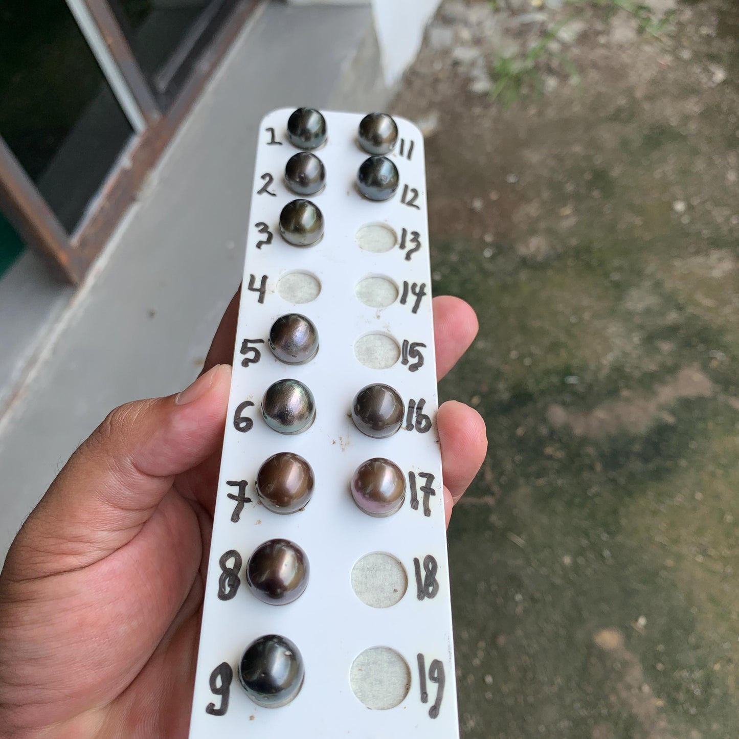 12mm Loose Seawater Tahitian Pearl Tahitian Edition Pearl Beads BoZorX BT-4