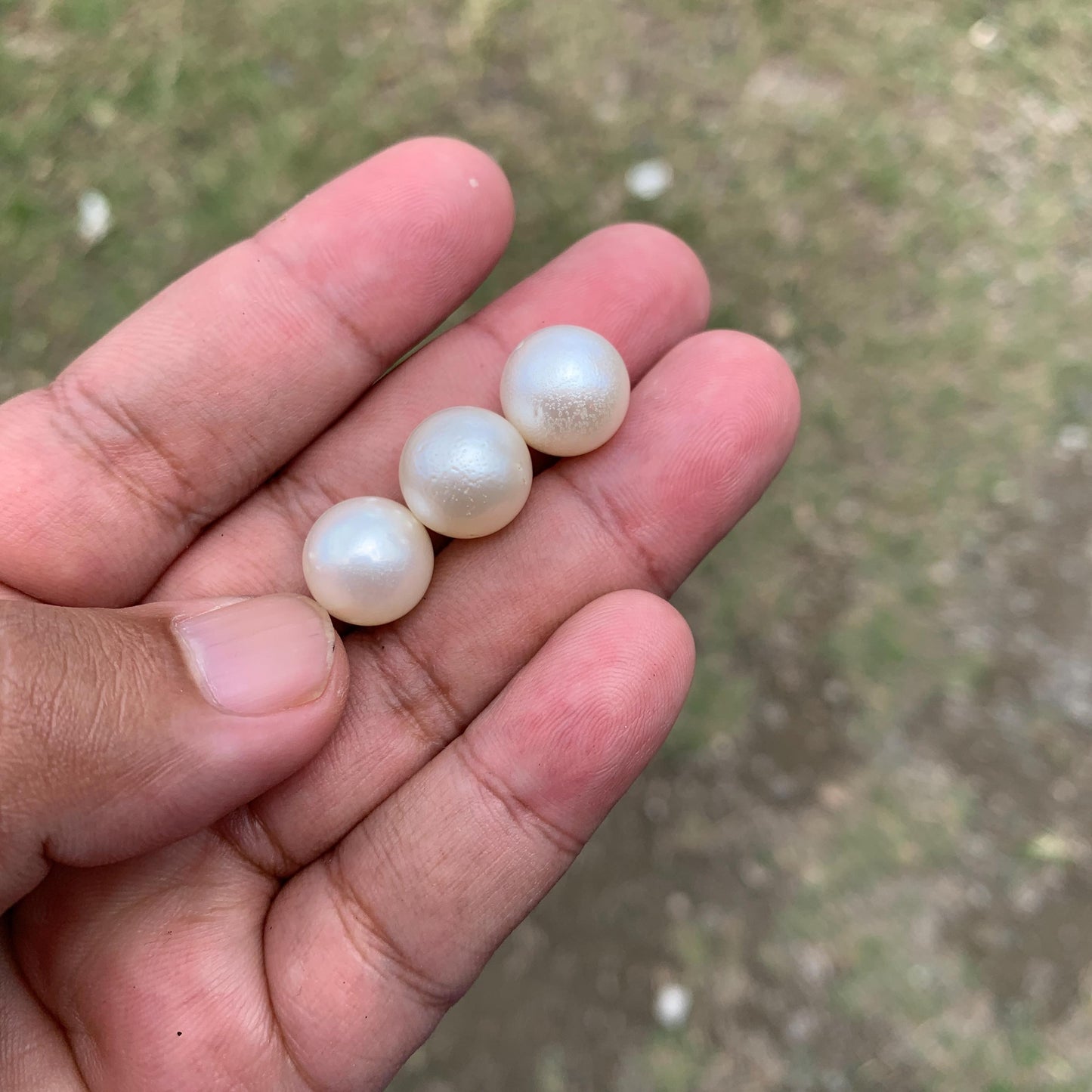 Indonesia Loose Seawater Pearl Special Edition Pearl Beads BoZorX Auct-F