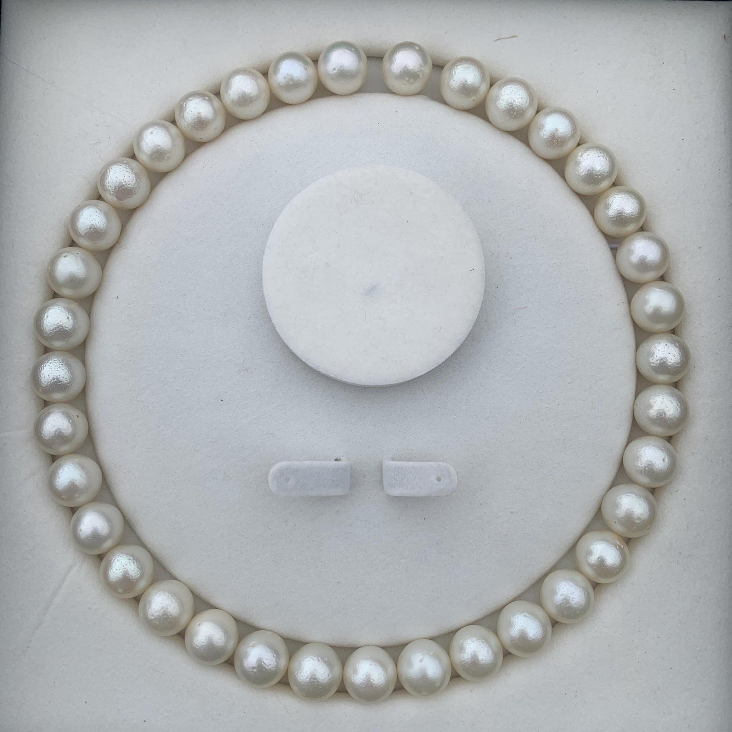 Indonesian White South Sea Pearl Necklace Saltwater Pearl Necklace Seawater Pearl Necklace 12-12.4mm GR-10