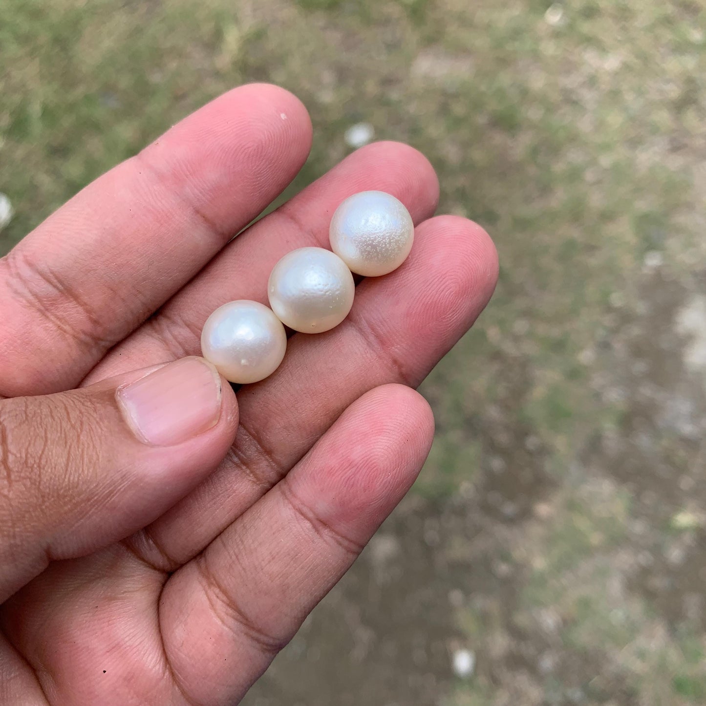 Indonesia Loose Seawater Pearl Special Edition Pearl Beads BoZorX Auct-F