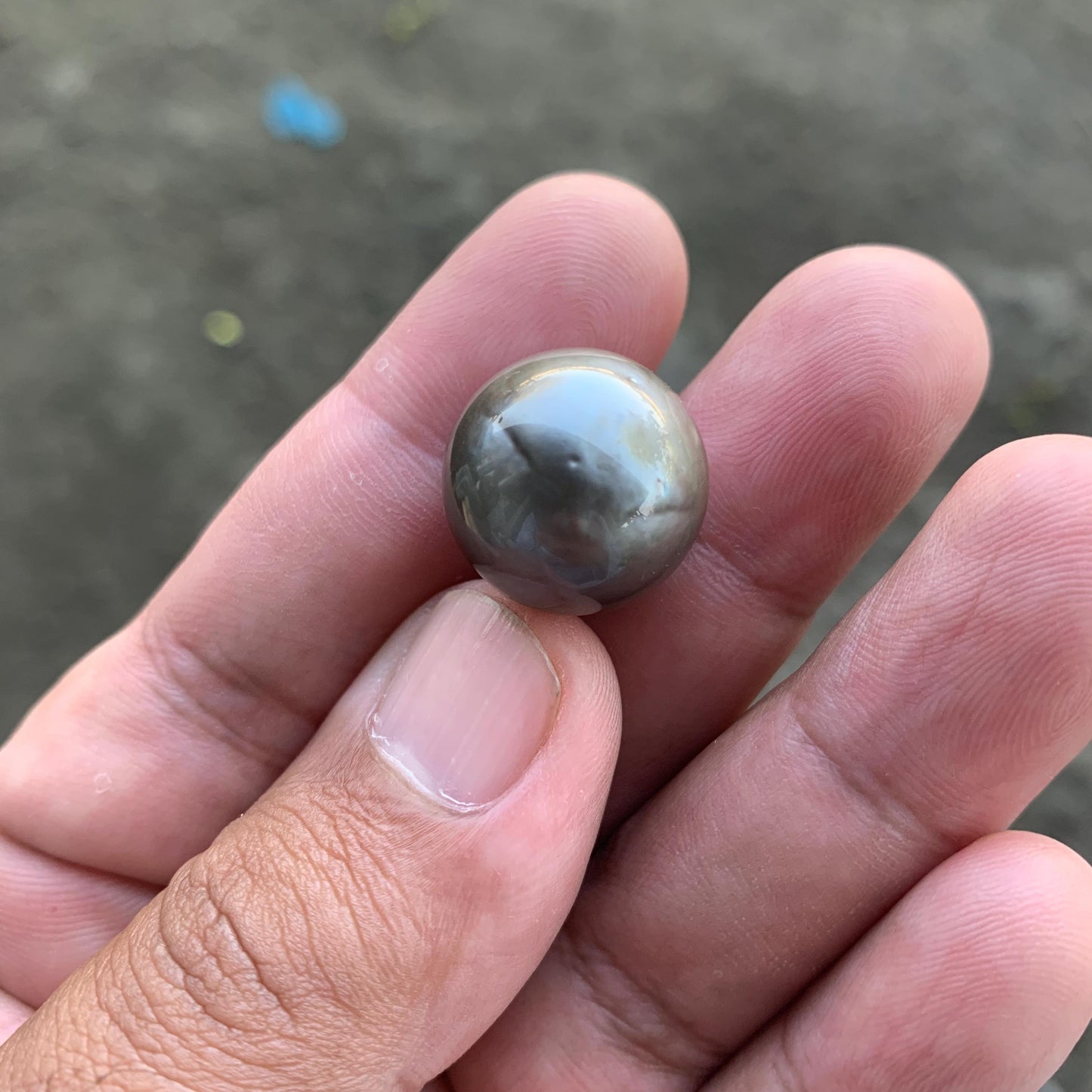 17.4mm Loose Seawater Pearl Tahitian Edition Pearl Beads BoZorX BT-1