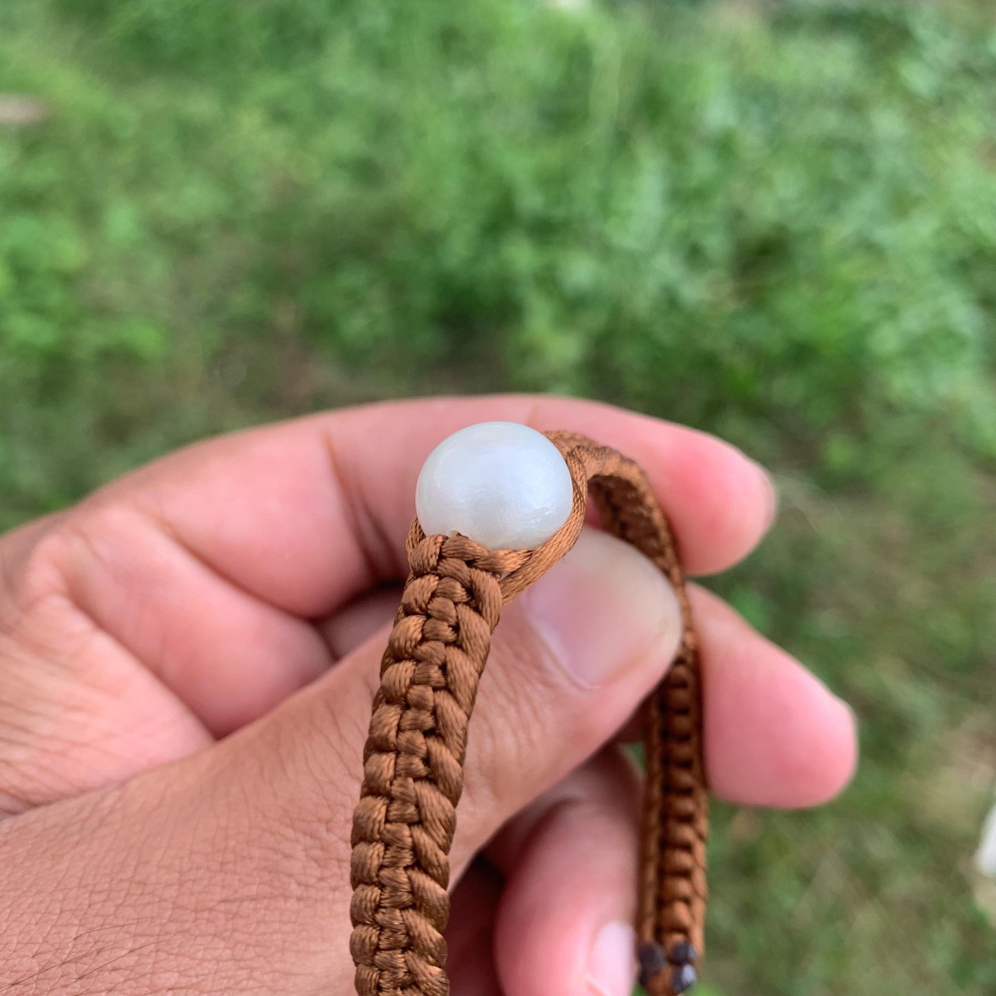 Handmade Bracelet With Indonesia South Sea Pearl BoZorX Size 11.5mm R-12