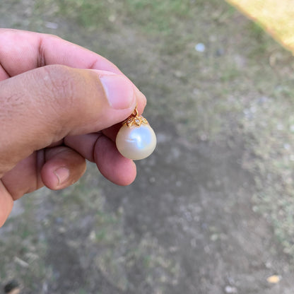 South Sea Pearl Pendant Large Saltwater Pearl,  14.8-15.5mm BSP-4