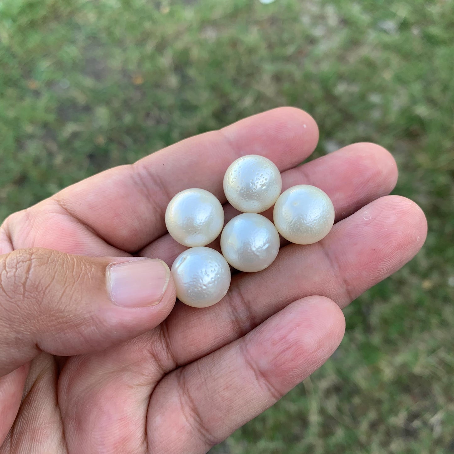 14mm Loose South Sea Pearl Beads Indonesian Seawater Pearls GR