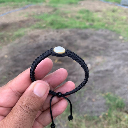 Handmade Bracelet With Indonesia South Sea Pearl BoZorX Size 10.5mm R-10