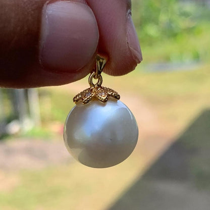 South Sea Pearl Pendant Large Saltwater Pearl,  14.8-15.5mm BSP-4