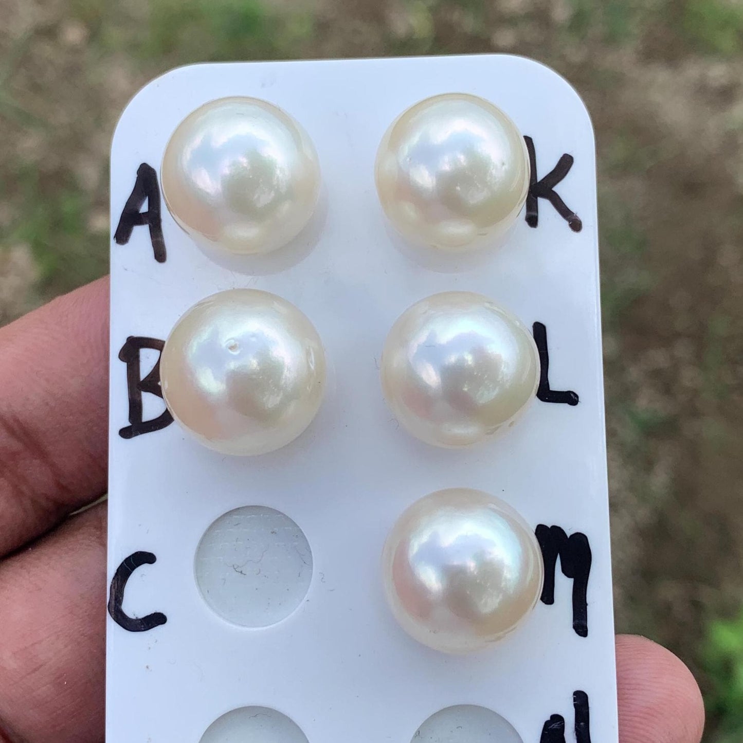 15.4-16.2mm Real south sea pearl saltwater pearl seawater pearl Pendant BoZorX HB-S