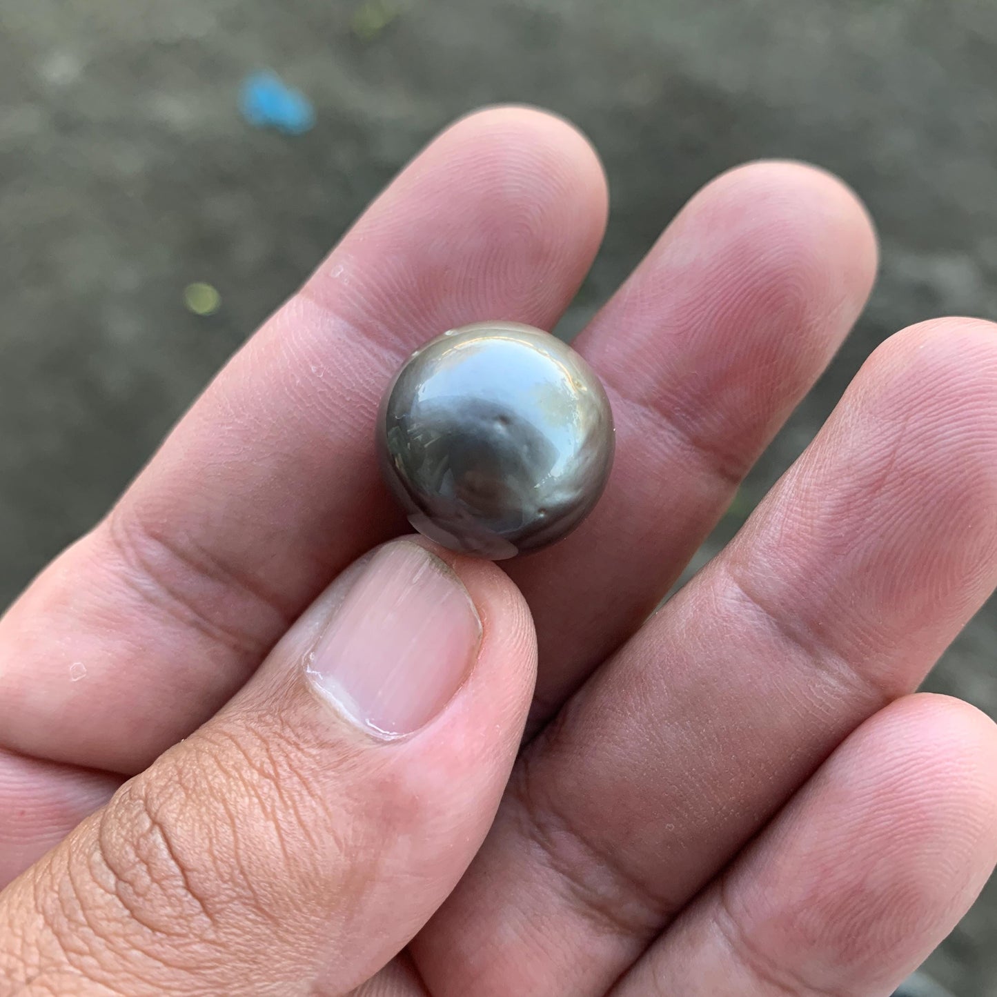 17.4mm Loose Seawater Pearl Tahitian Edition Pearl Beads BoZorX BT-1