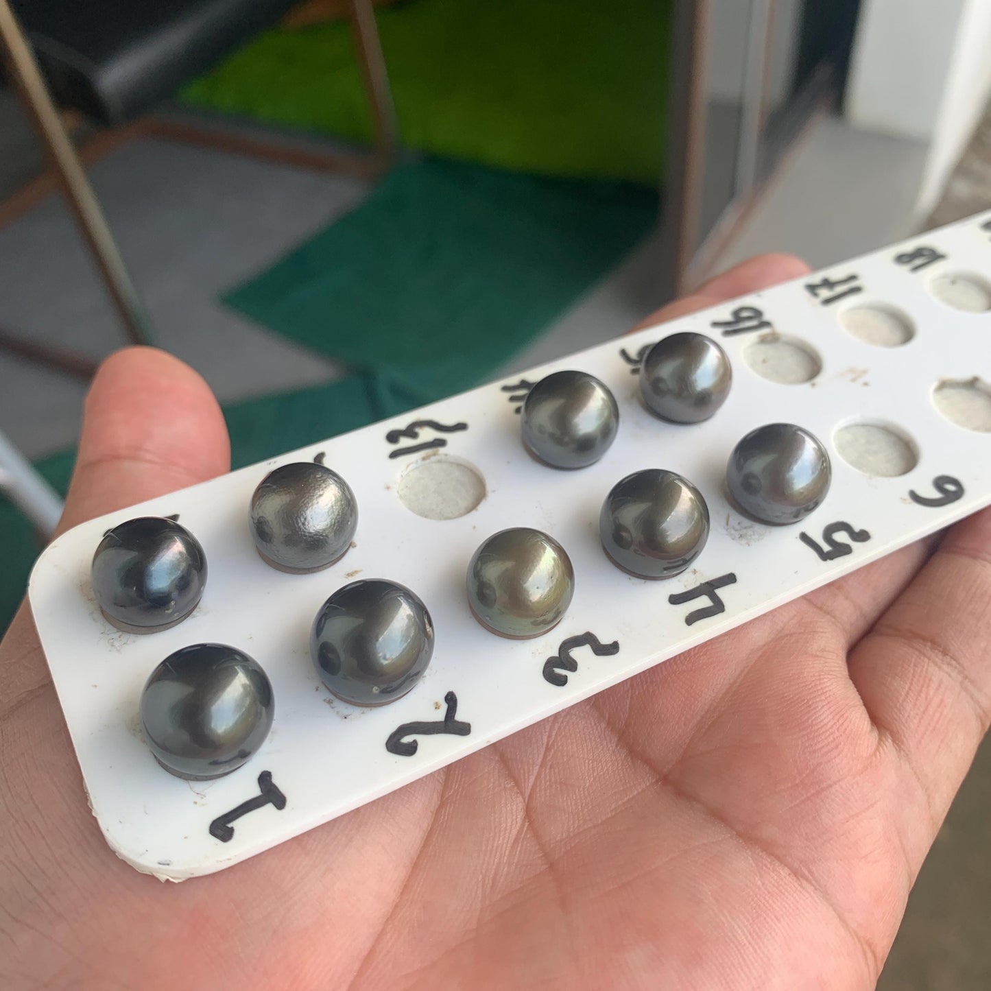 13mm Loose Seawater Tahitian Pearl Tahitian Edition Pearl Beads BoZorX BT-5