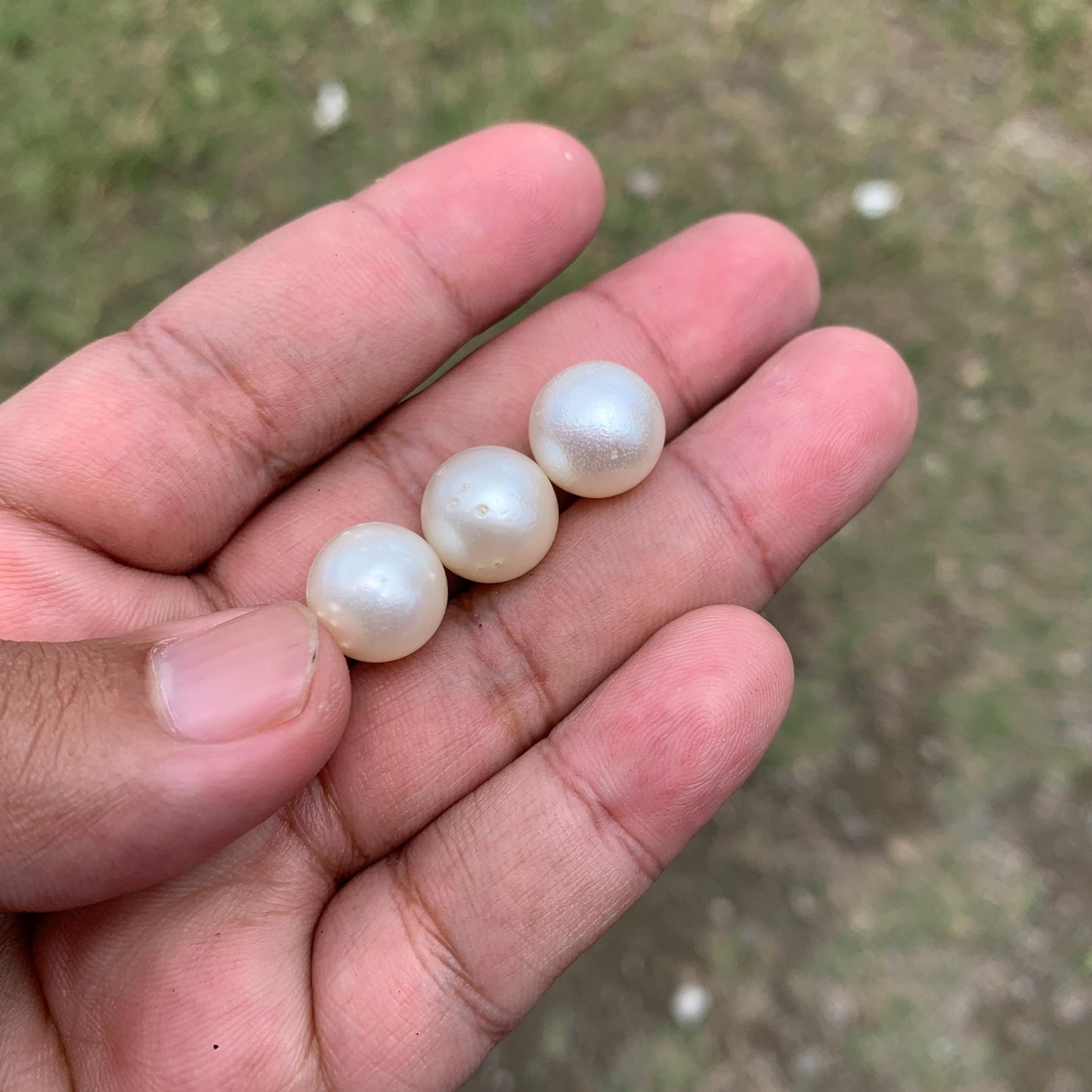 Indonesia Loose Seawater Pearl Special Edition Pearl Beads BoZorX Auct-F