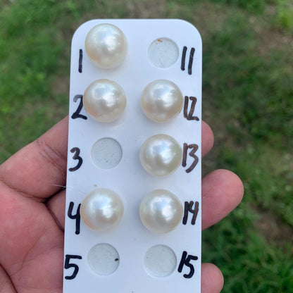 15.1-15.8mm Loose Indonesia White Sea Pearl White South Sea Pearl BoZorX HB-R