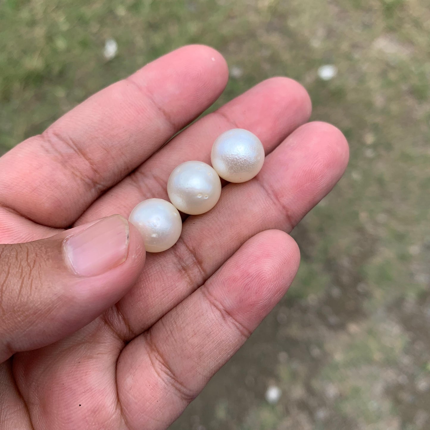 Indonesia Loose Seawater Pearl Special Edition Pearl Beads BoZorX Auct-F