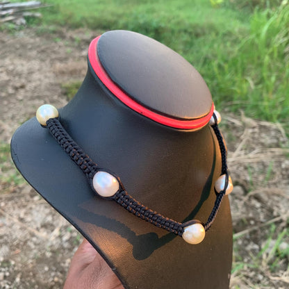 Indonesia South Sea Pearl seawater pearl Choker Necklace Pearl Size 12.5-13.5mm BoZorX CK-2