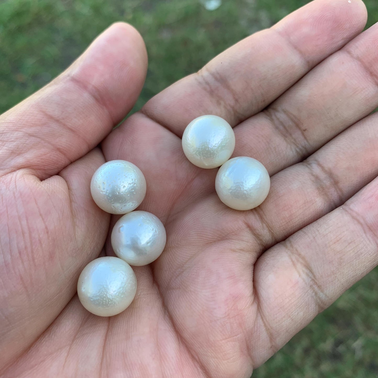 14mm Loose South Sea Pearl Beads Indonesian Seawater Pearls GR