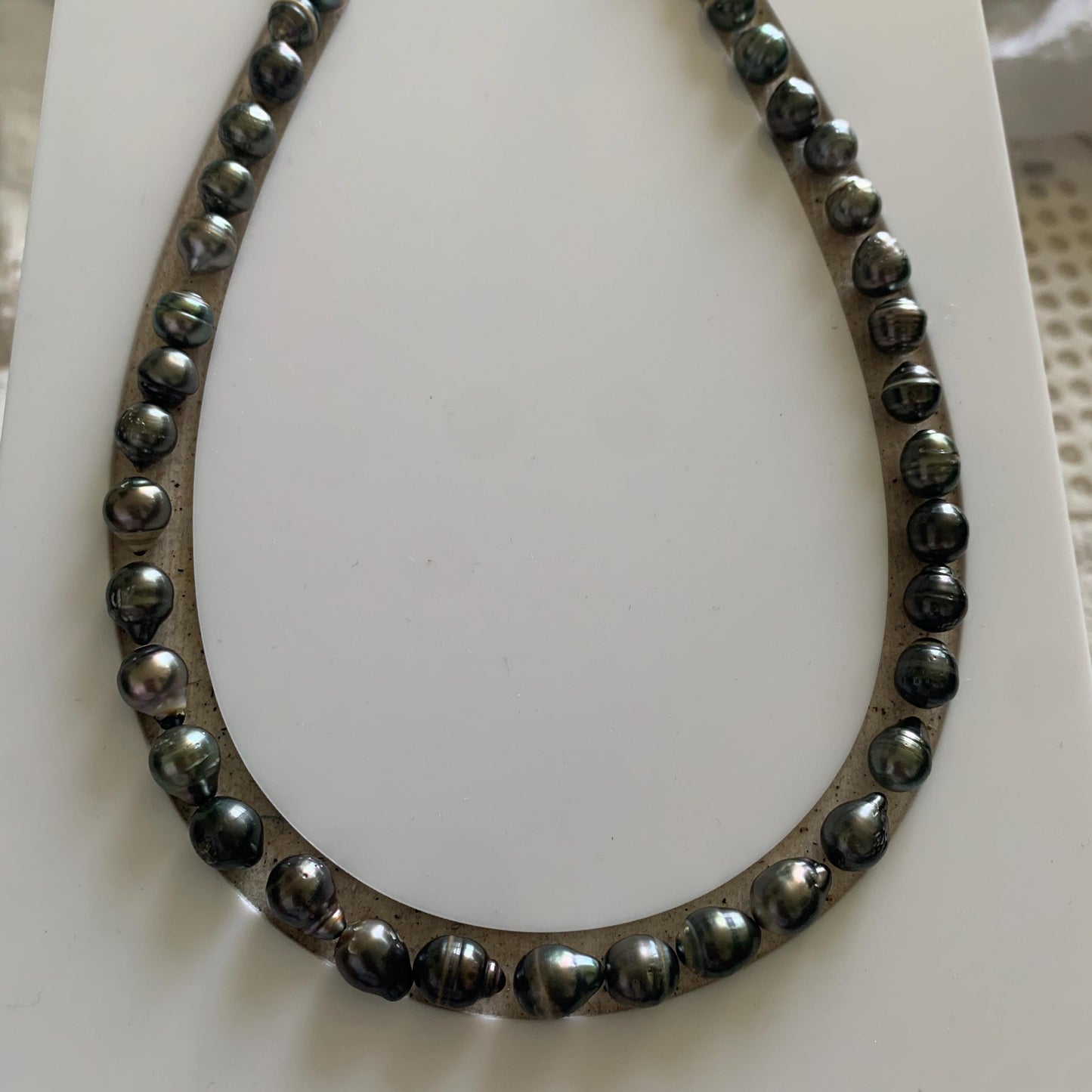 8mm Loose Black Saltwater Pearl Black Seawater Pearl Tahitian Baroque Pearl Tahitian Pearl Beads BoZorX Black Pearl BT-7